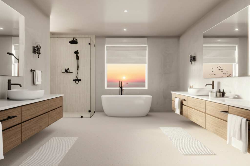 Luxury bathroom renovation